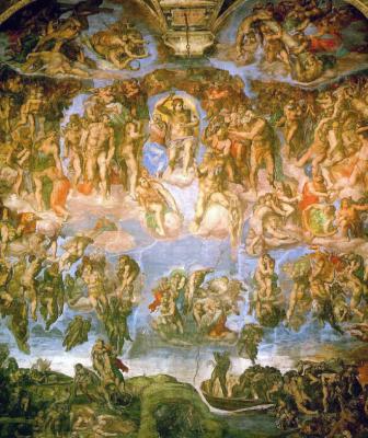 Прикрепленное изображение: Michelangelo_-_Fresco_of_the_Last_Judgement.jpg